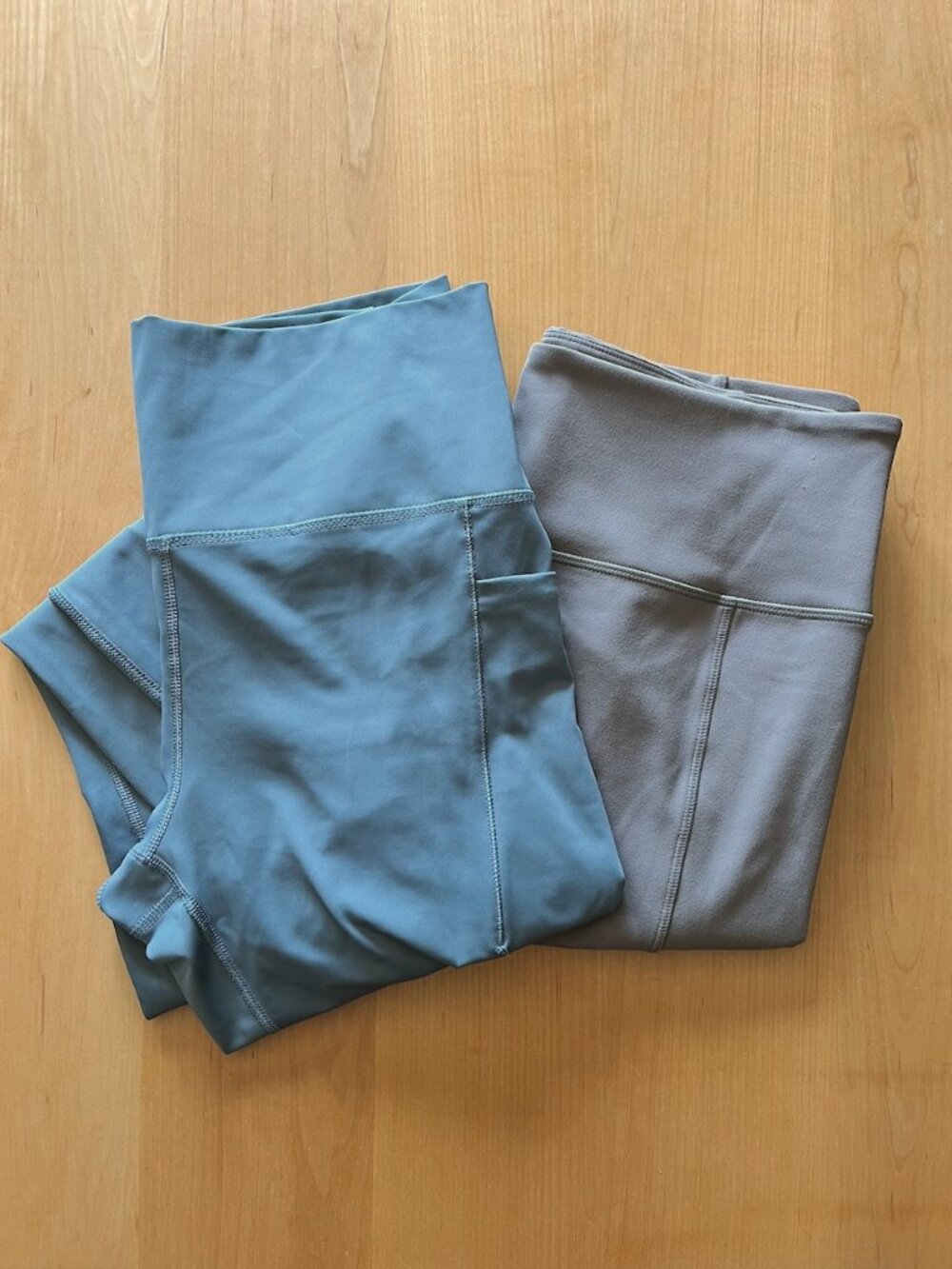 Bundle of 2 RBX Active Leggings, Blue and Gray, Size L